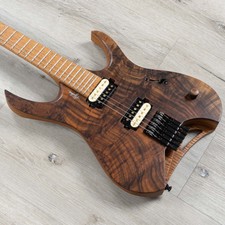 Mayones 40th Anniversary Hydra Elite 6 Headless Guitar, Birdseye Maple, Walnut