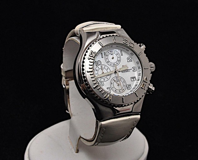 TECHNO SPORT by Technomarine 200m 660 ft MOP Stainless Steel Chronograph Watch eBay