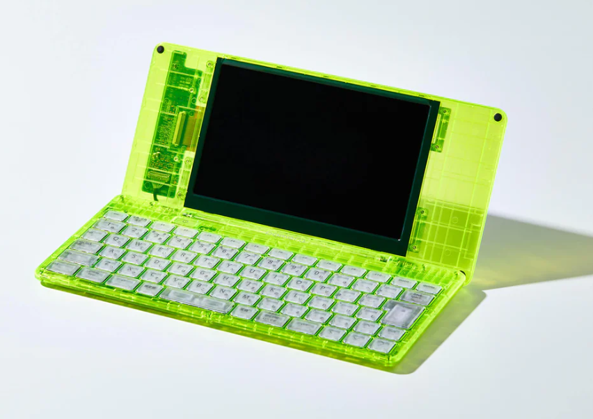 キングジム ポメラ DM250XY Crystal Neon Yellow 限定】デジタルメモ「ポメラ」DM250XY Crystal Neon Yellow