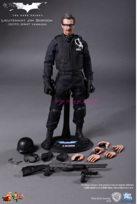 Hot Toys Lt. Jim Gordon S.W.A.T. Version Action Figure for sale