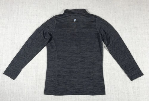 Kuhl Athletic Quarter Zip Boy Youth Size S 7-8 Gray Pullover Lightweight Jacket - Picture 4 of 12