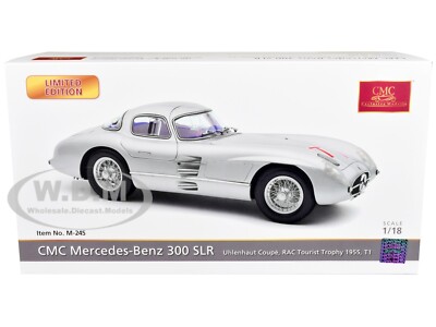 MERCEDES-BENZ 300 SLR #T1 RAC TOURIST TROPHY 1955 1/18 DIECAST CAR