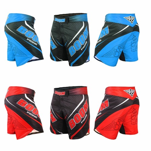 Boom Pugilato MMA Pantaloncini Lotta Grappling Kickboxing BAULI Gabbia  Lotta Corti UFC | eBay