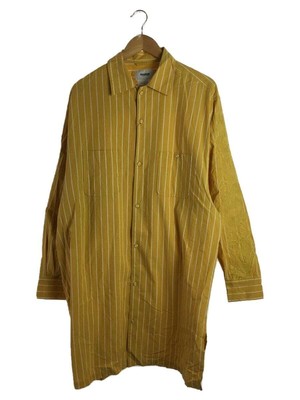 doublet LS CHAOS EMBROIDERY WASHED STRIPE SHIRT S Cotton YLW | eBay