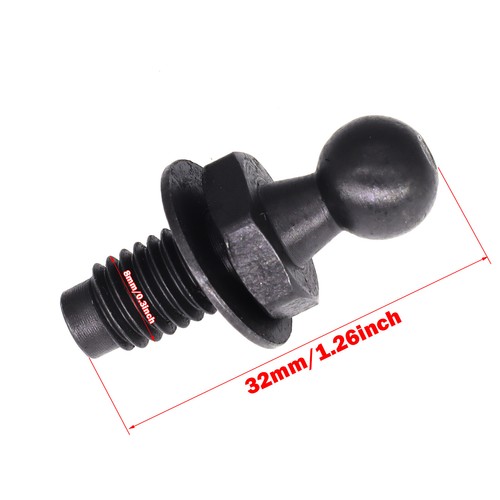 2X For VW Golf 3 4 5 MK6 MK7 hood tailgate trunk lid screw strut ball stud pin - Picture 3 of 6