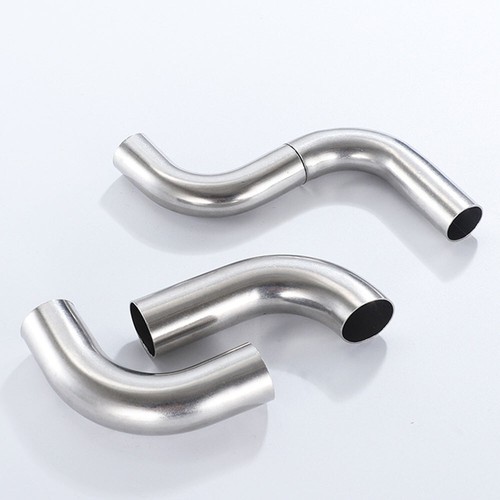 Raccordo gomito curva tubo scarico mandrino acciaio inox 304 90 gradi 6-63 mm OD - Foto 5 di 42