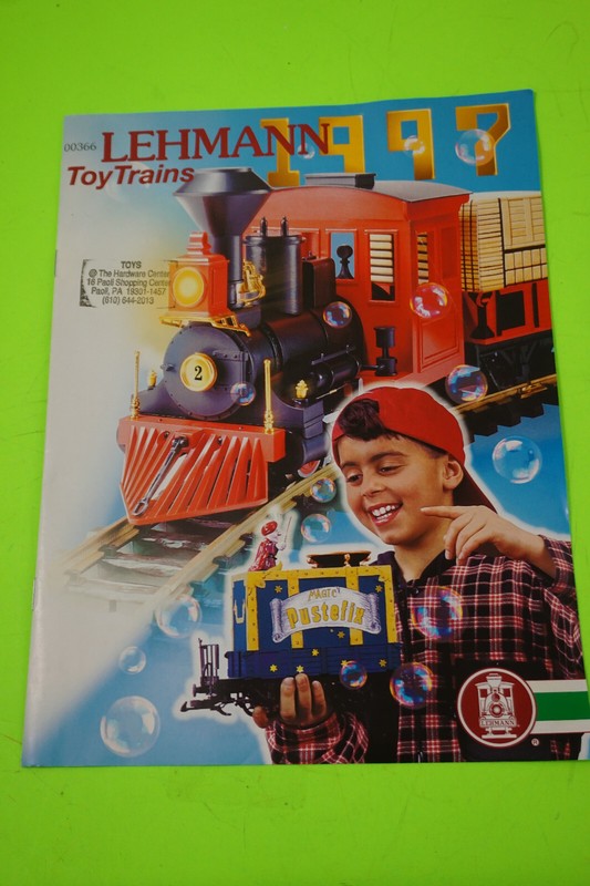 Lehmann train Catalog 1997 and NICE