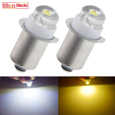 P13.5S 0.5W LED Taschenlampe Ersatzbirne Laterne Arbeitslicht 3/4.5/6/12/18/24V