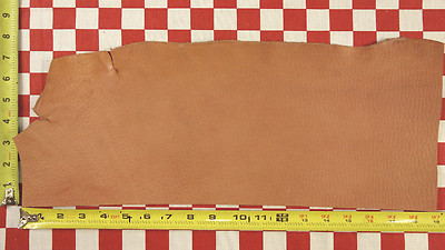 HORWEEN ORCHID TUMBLED ESSEX W/ YUKON 5 oz. LEATHER 19''x7.5'' NAT. QLTY - SALE -
