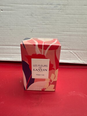 Les Fleurs De Lanvin Water Lily EDT Spray 1.7oz  Perfume for Women NIB