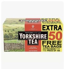 Taylor’s Of Harrogate YOURKSHIRE TEA 210 BAGS 0.06 per strip