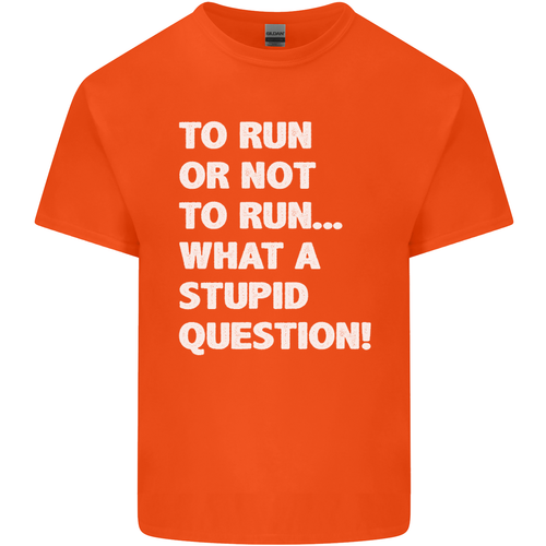 A Run O Not To ? What A Estúpido Question Algodón Hombre Camiseta - Imagen 95 de 102