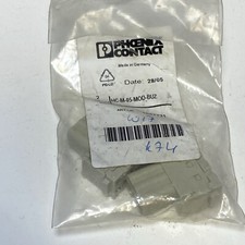 2x Phoenix Contact HC-M-05-MOD-BUZ - Contact Insert Module 1647721