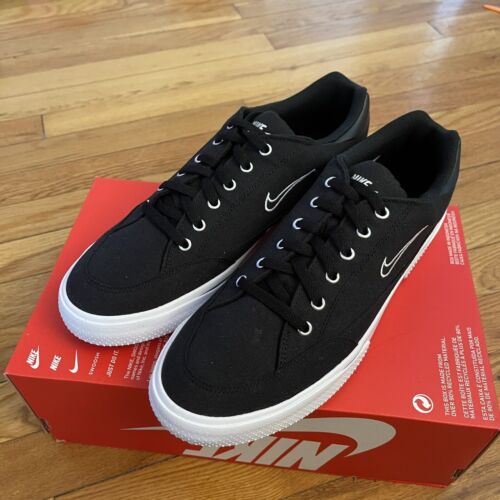🔥Nike GTS 97 Black White Mens Size 10 Retro Canvas Sneakers 