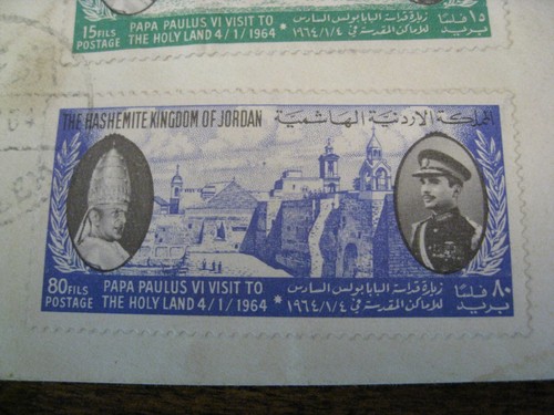 Pope Catholic Vatican 1964 Pope Paulus VI Holy Rome Israel rare original Jesus - Picture 8 of 11