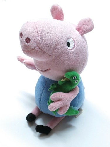 Ty Beanies ~ selten George mit grünem Dino und Prinzessin Peppa 2014 neuwertig - Bild 9 von 11