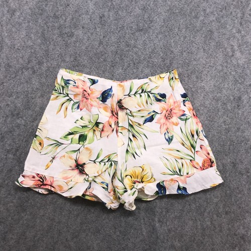 Zara Shorts Womens Size 11/12 Cream 