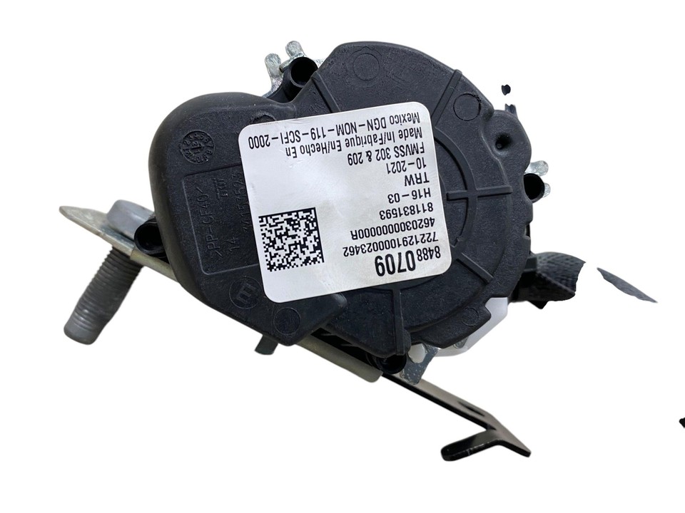 20162023 CHEVY CAMARO ZL1 REAR RIGHT SIDE SEAT BELT RETRACTOR BLACK