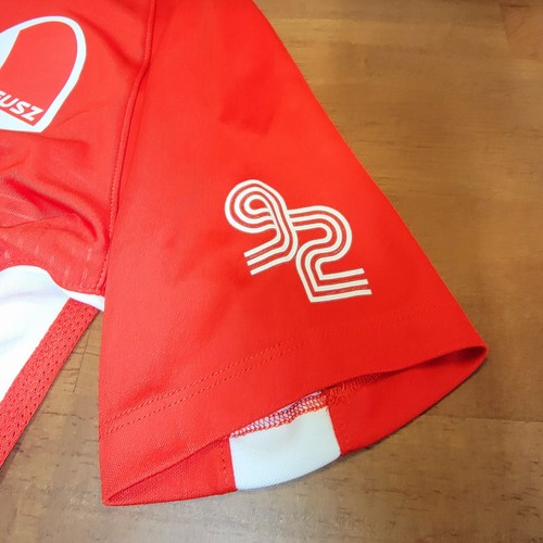 Nike Lou Fusz Athletic Soccer Jersey Red Men's Size Large Sponsored Team Shirt - Picture 4 of 6