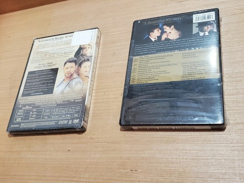 Russell CROWE - A BEAUTIFUL MIND + GLADIATOR DvD LoT! (2) - Picture 6 of 7