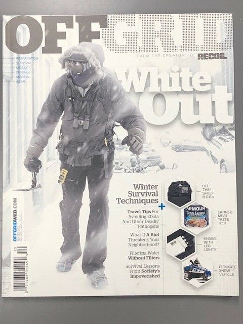 OFF GRID Magazine Winter 2015 Issue #6 White Out - Offgrid | eBay
