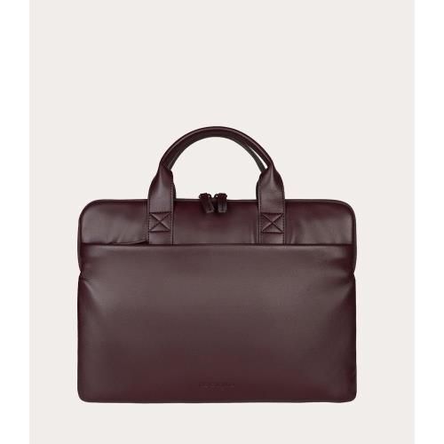 BORSA X NB TUCANO ISOTTA SUPERSLIM 13,3"/14", VIOLA, IN MORBIDO PU EFFETTO PELLE