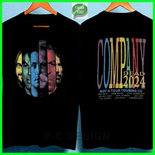 Dead and Company Las Vegas Sphere Not A Tour Touring Black T-Shirt REMAKE25