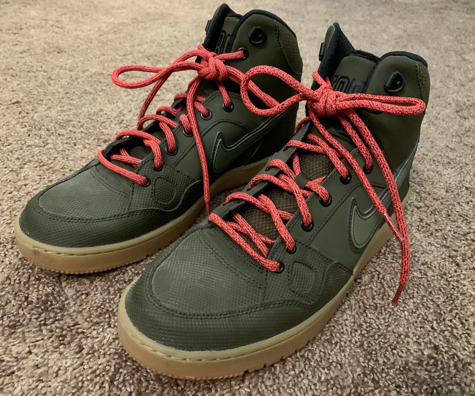 nike men's son of force mid winter basketball shoes