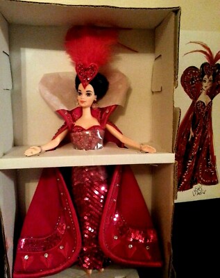 FREE SHIP 1994 BOB MACKIE Barbie Doll MATTEL Queen of