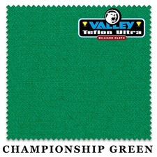 Championship Valley Teflon Ultra Billiard Pool Table Felt Cloth - FREE Spots