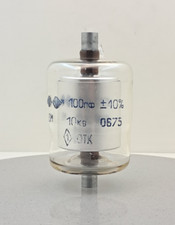 VM 100 pF 10 kV - HIGH VOLTAGE VACUUM CAPACITOR - HAM radio - Transmitter