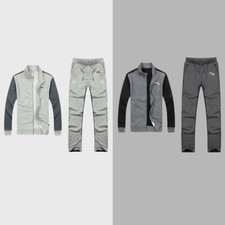 Men  s Athletic Full Zip Fleece Tracksuit Novelty Sweatsuits Activewear