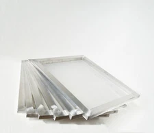 variety Size Aluminum Silk Screen Frame Screen Printing Stretched Screen Frame