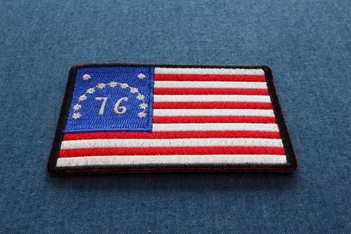 Bennington 76 Flag Patch- 3x2 inch - P7145 - Picture 2 of 5