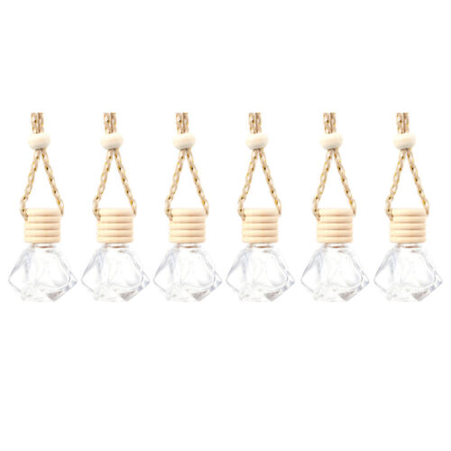 6 Pcs Car Perfume Bottle Miss Woman Interior Pendant Hanging Decor for