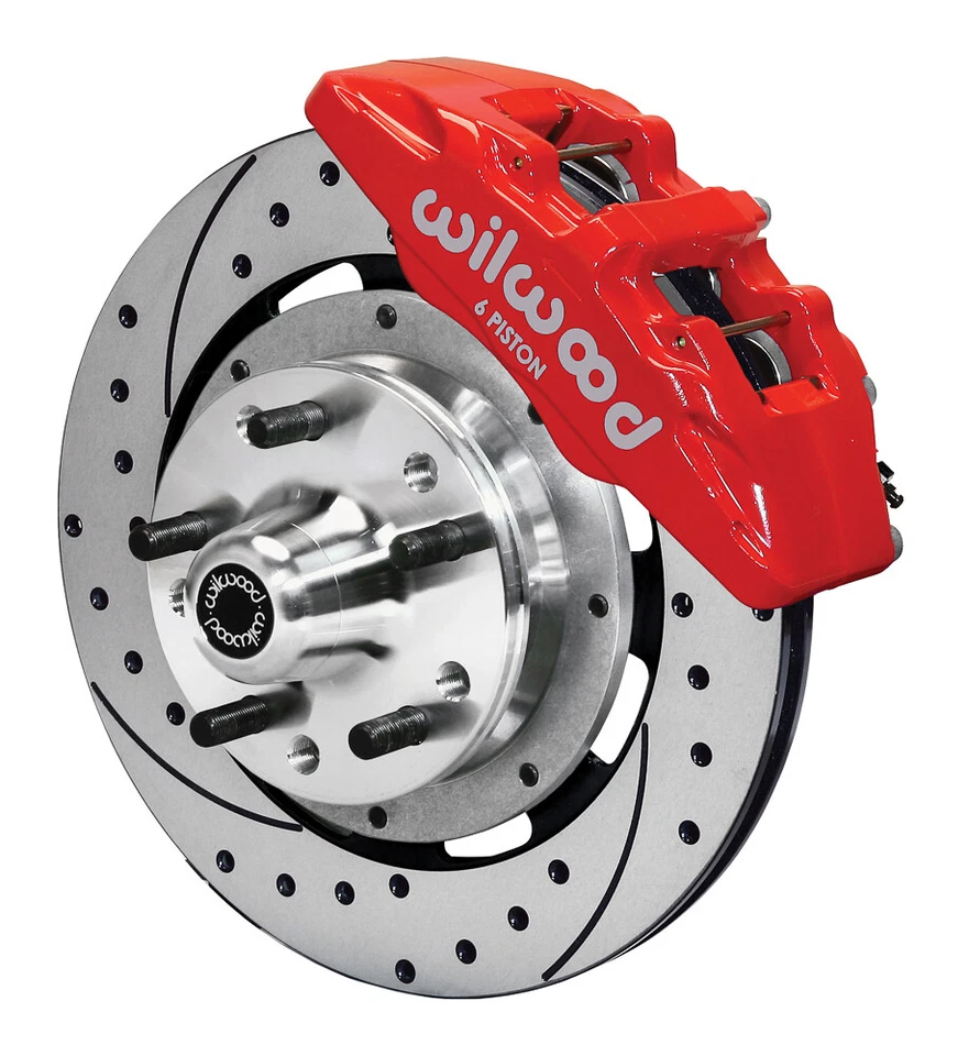 Wilwood 140-10510-DR Forged DynaPro 6 Big Brake Front Brake Kit Foto 2 de 4