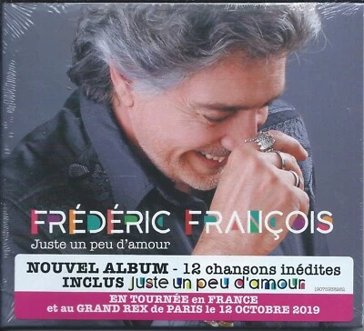 CD Frédéric FRANCOIS Juste Un Peu d'amour Neuf sous blister - Photo 1/2