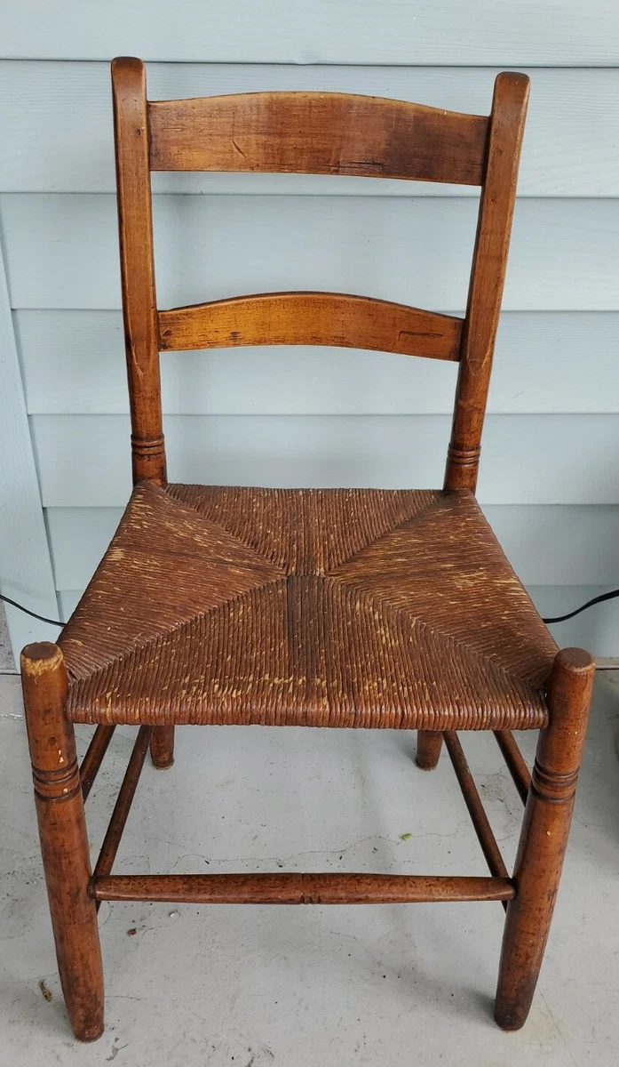 Wicker bottom online chairs
