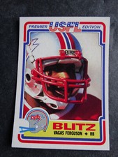 1984 Topps USFL Football Cards Complete Your Set You U Pick From List 1-132