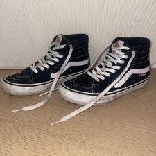 Vans Sk8-Hi Pro Black White High Top Skate Shoes Men  s Size 6.5 VN0A38F1Y28