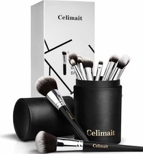Celimait Makeup Brushes Set Professional Beginner Friendly with Uniquely De...