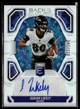 2024 Donruss Elite Back to The Future Signatures Isaiah Likely Auto 011/149