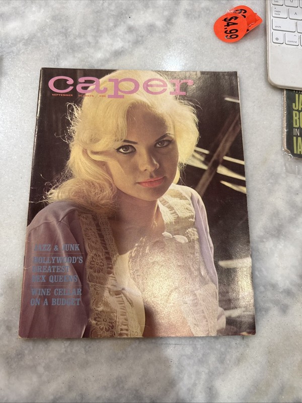 CAPER Magazine September 1962 Vol. 8 #5 PIN-UP