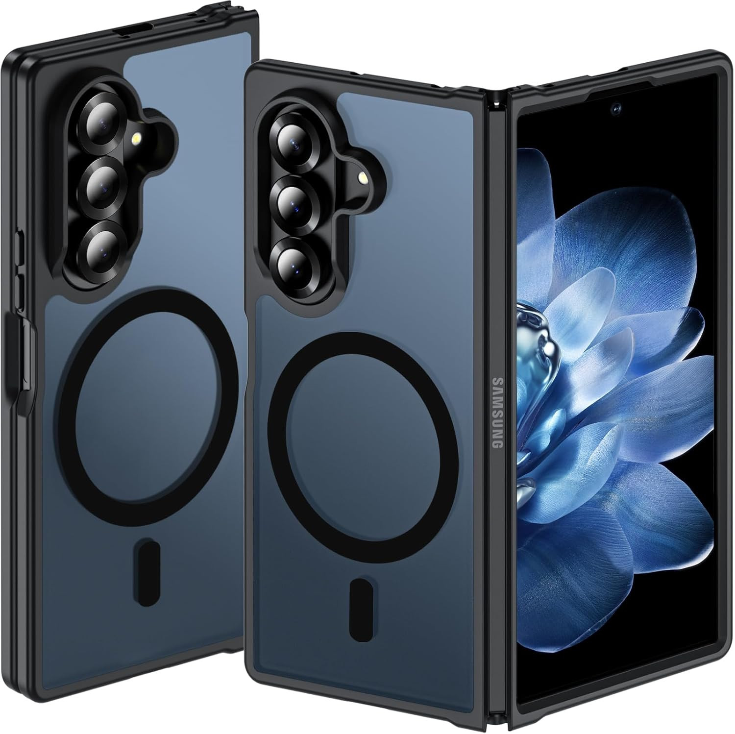 for Samsung Galaxy Z Fold 6 Case Magnetic, Z Fold6 Case [Compatible with Magsafe