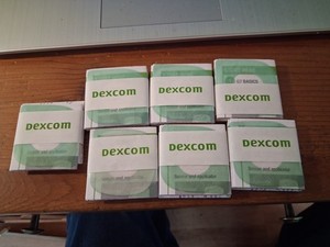 Dexcom G7 Adhesive Patches Only  Lot of 7 NEW Genuine  Instructions Sealed Green