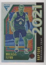2020-21 Panini Flux Freshman Year Silver Prizm Malachi Flynn #10 xl6