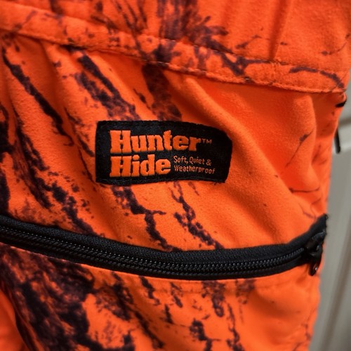 Gamehide Men’s size L Insulated Naked North Blaze Orange Deerhunter Bibs - Picture 10 of 12