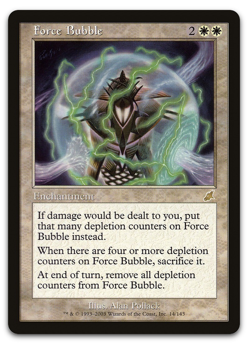 Force Bubble #14 (HP) Scourge SCG Magic MTG