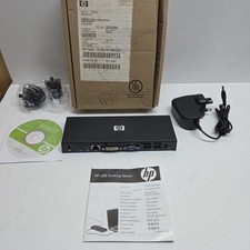 Image of HP USB 2.0 Docking Station HSTNN-S02X | DVI | Ethernet | Tested | UK Seller