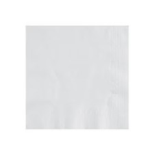 Lapaco 501-100 2-Ply White Beverage Napkin - 1000 / CS